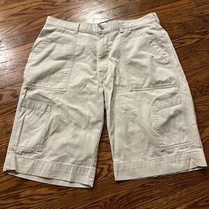 POLO Jeans Company Ralph Lauren Cream Khaki Field shorts Men’s Size 33
